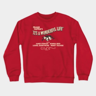 It's a Wonderful Life Title Screen Crewneck Sweatshirt